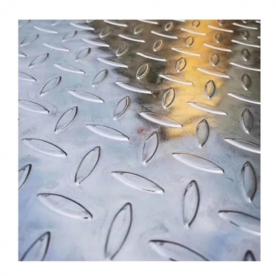 7.75mm Hot-rolled Galvanized High Zinc Layer Pattern Plate dengan pengolahan yang dapat disesuaikan