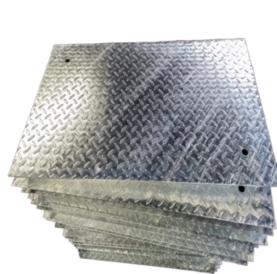4.5mm 4.75mm dan 5.0mm Lapisan Pola Galvanized Hot-digulung Cocok untuk Konstruksi