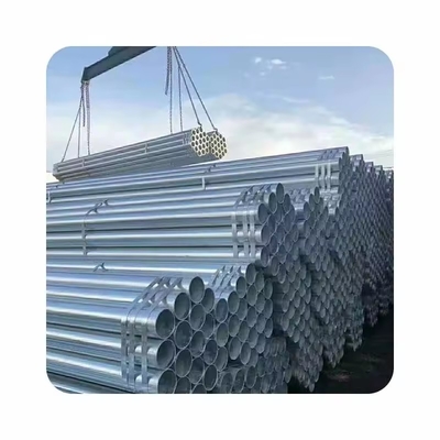 Pipa bulat baja galvanis tanpa minyak Diameter besar Hot Dip 1-12m Panjang pada harga