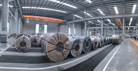 Layanan Pengolahan Medium Hard PPGI Steel Coil untuk Color Coated Prepainted Galvanized