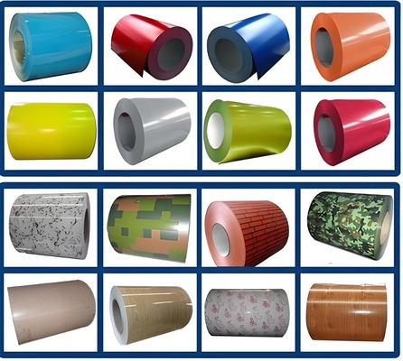PPGI Grade Color Coated Steel Sheet Prepainted Galvanized Steel Coil Z81-Z120 Lapisan
