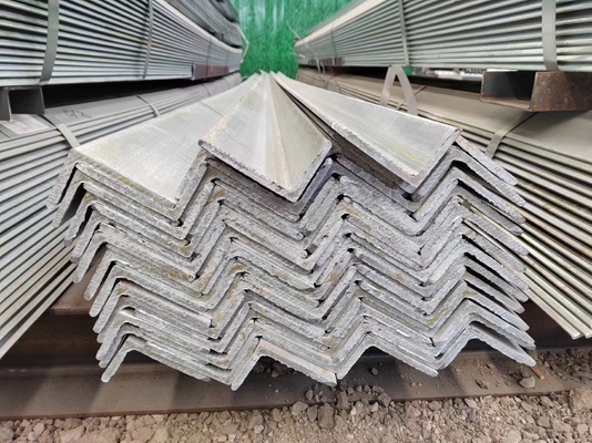Hot Rolled Carbon Mild Steel Equal Unequal Angles Bar untuk Struktur Bangunan yang awet
