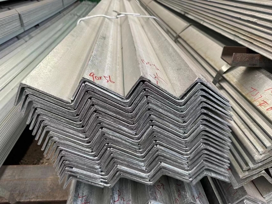 Hot Rolled Carbon Mild Steel Equal Unequal Angles Bar untuk Struktur Bangunan yang awet