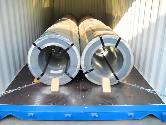G90 Zinc Coated SGCC Steel Sheet Z180 Galvanized Coil untuk Kinerja yang Lama