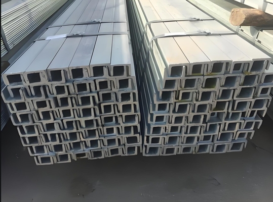 150x75 Ukuran Baja PFC 150x75 Faktur dengan berat sebenarnya dan saluran flange paralel