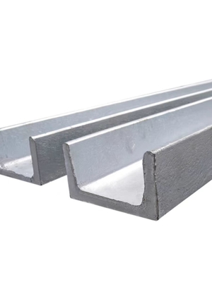2.5mm-10mm Ketebalan GB Standar Baja Ringan C Channel Baja Bar untuk Proyek Konstruksi