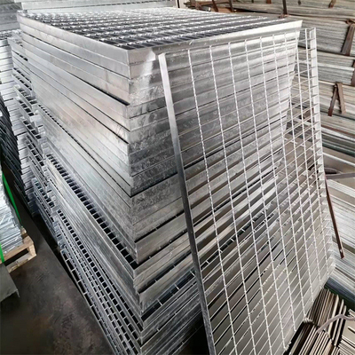 Platform Minyak dan Gas Grating 3x30 inci Australia Heavy Duty Q235 Galvanized Stainless Steel