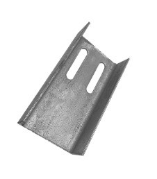 Aluminium Alloy Channel Steel Curtain Wall Hanger untuk Konstruksi Fasad Bangunan Kantor