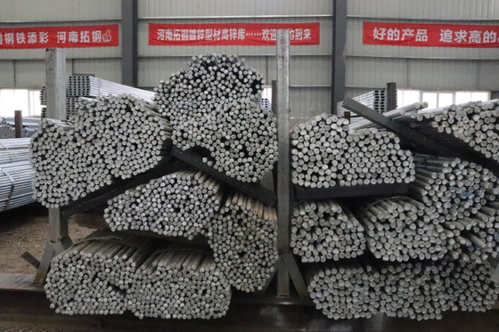 GB Standar Hot Dip Galvanized Round Steel untuk Aplikasi Las