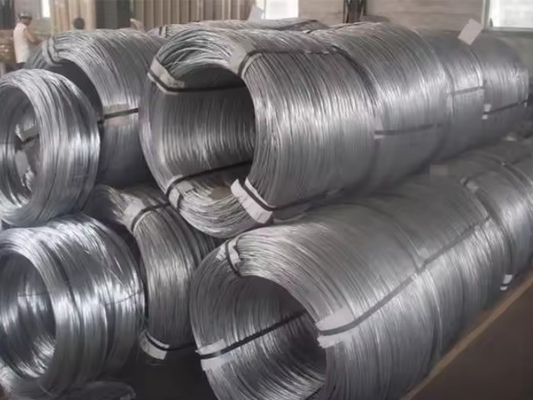 Layanan Pengelasan dan Toleransi ± 1% untuk 6mm-12mm Hot Dip Galvanized Coil Wire