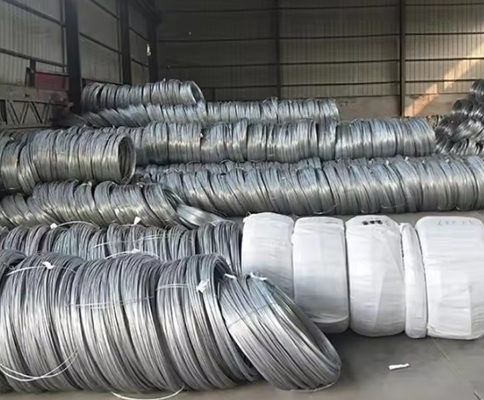 Layanan Pengelasan dan Toleransi ± 1% untuk 6mm-12mm Hot Dip Galvanized Coil Wire