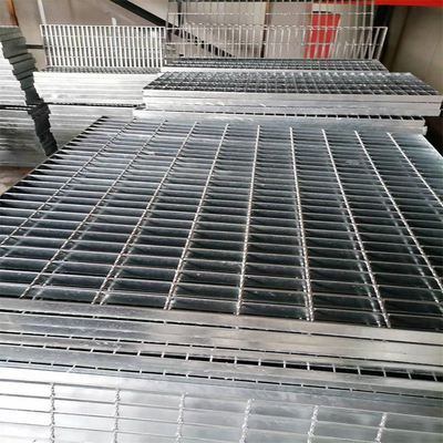 Heavy Duty Hot Dip Galvanized Steel Grating Walkway untuk Aplikasi Industri