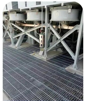 Tutup Grating Baja Rinsing untuk Air Limbah Air Limbah di Desain Gaya Industri