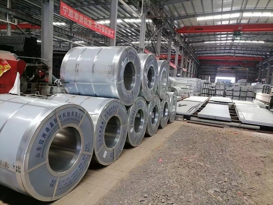 Lapisan Galvanized Non-Alloy Galvanized Steel Coil dengan dan pemeriksaan pihak ketiga
