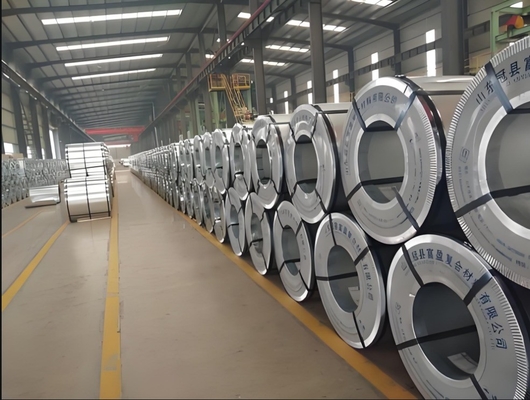 Lapisan Galvanized Non-Alloy Galvanized Steel Coil dengan dan pemeriksaan pihak ketiga