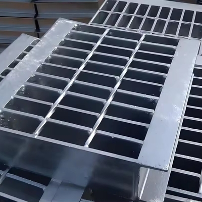 Aluminium Grating untuk tambang lapangan Platform Walkway ISO9001 bersertifikat baja galvanis