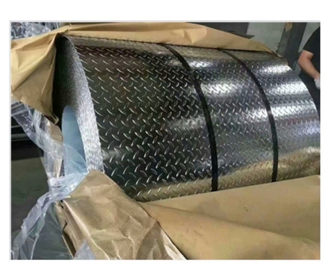 ISO9001 Sertifikasi DX51D Pola Galvanis Piring Baja 5,75*1250mm Z41-Z60 Lapisan