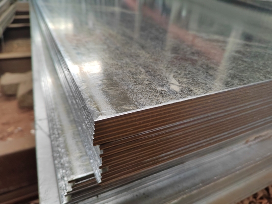 4.5/4.75/5.0*1500mm Lembar Baja Galvanis Ukuran Khusus Dikirim di Seluruh Dunia dengan Lapisan Z41-Z60