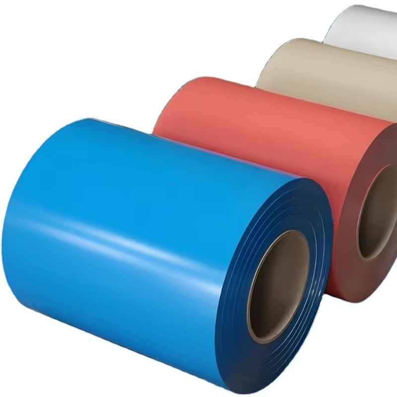 Color Coated Steel Coil Dx51d Dc51d Prepainted Galvanized Steel Ppgi Untuk Lembar Atap