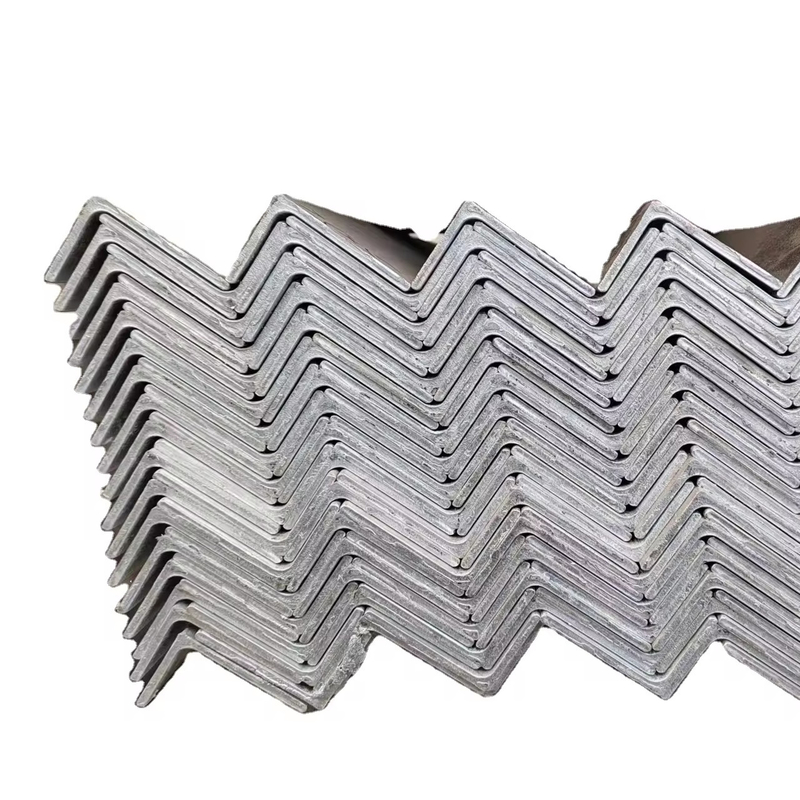 Hot Rolled Carbon Mild Steel Equal Unequal Angles Bar untuk Struktur Bangunan yang awet