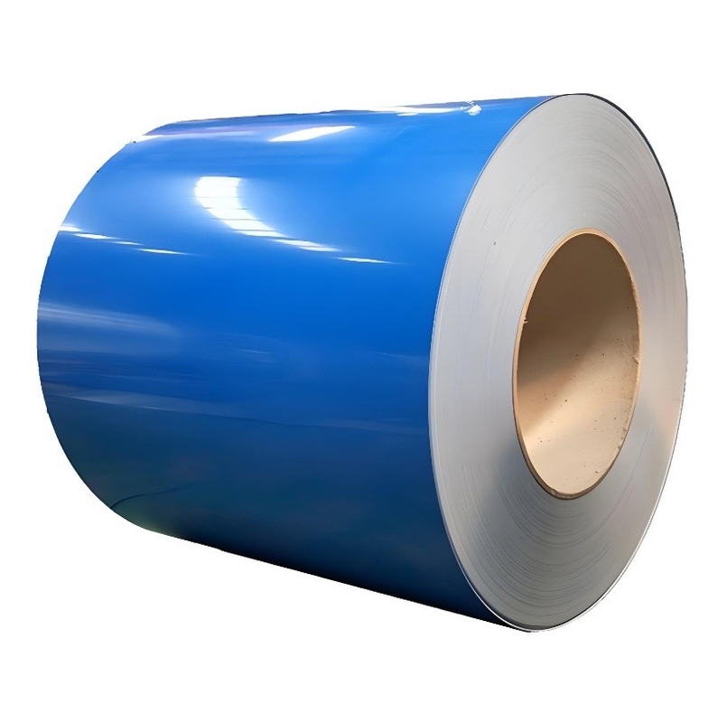 Customization Lebar Batu Kayu Pola Warna Lapisan Steel Coil PPGI dengan Aluminium Metal