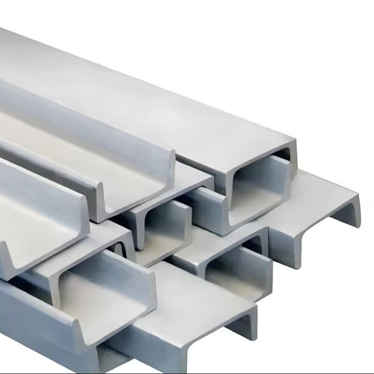 JIS Standard SS400 75x40x4x7mm U Channel Steel untuk bahan bangunan logam 1-12m Panjang