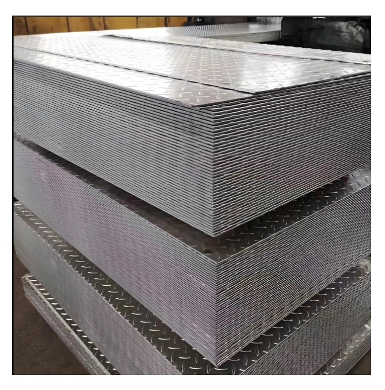 Disesuaikan 40g / m2 Lapisan seng Tengah Hard Galvanized Pola Plat Baja 1.5 * 1250mm